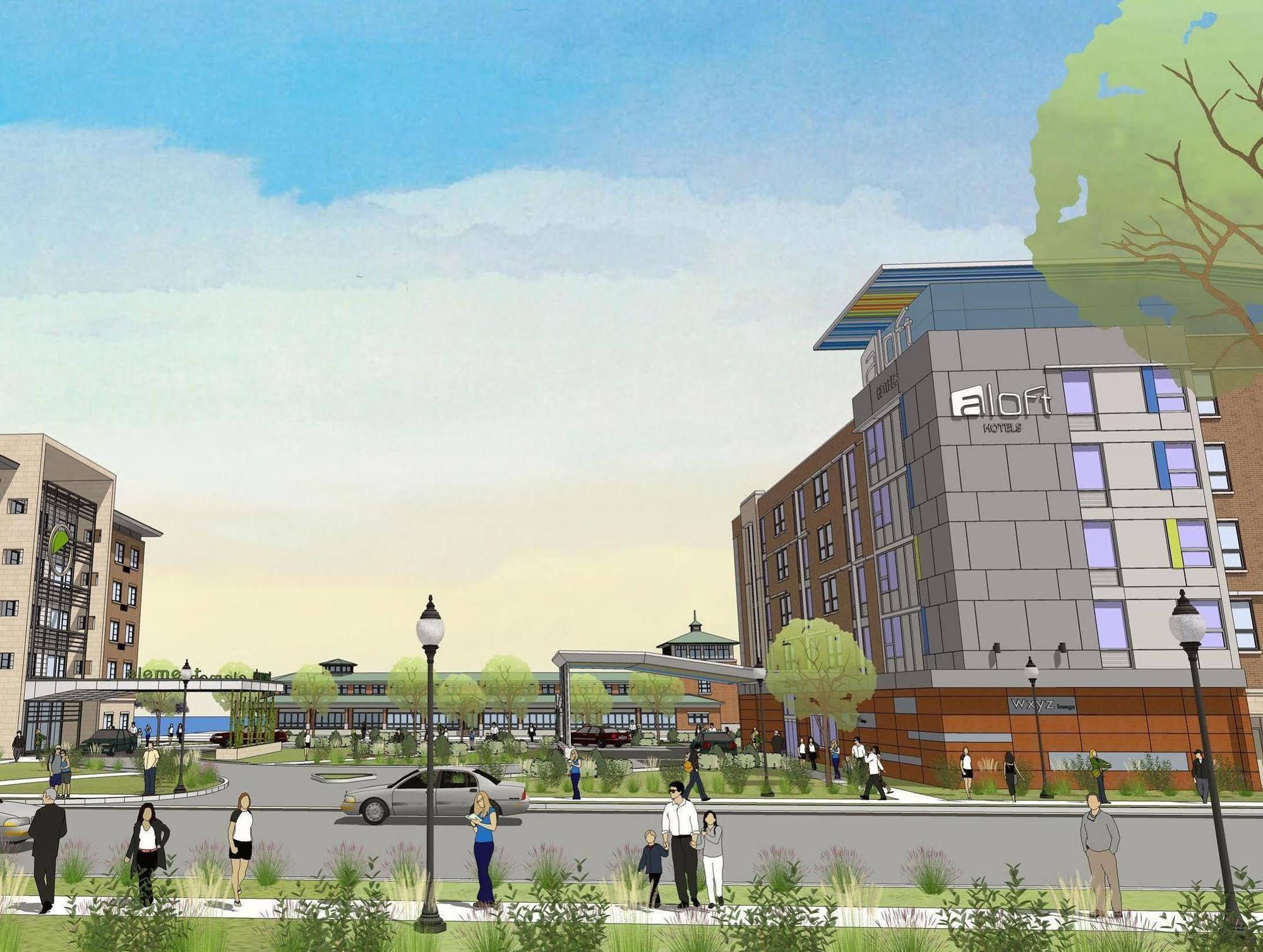 Aloft Syracuse Inner Harbor Dış mekan fotoğraf